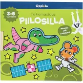 Sanoma Pro Oy Taikamaalaus Piilosilla -puuhakirja 3-5 v - Maalaa yhä uudelleen!