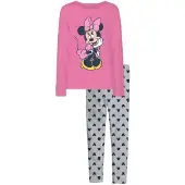 ERVE DISNEY MINNIE Yöpuku, vaaleanpunainen/harmaa, 98–104 cm