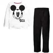 ERVE DISNEY MICKEY Yöpuku, musta/valkoinen, 92 cm