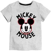 ERVE DISNEY MICKEY T-paita, harmaa, 110–116 cm