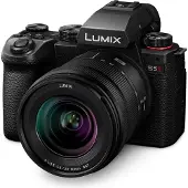 Panasonic Lumix S5II + S 20-60MM F3.5-5.6, 24,2 MP, 12000 x 8000 pikseliä, CMOS, 6K Ultra HD, Kosketusnäyttö, Musta