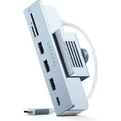 Satechi USB-C Clamp Hub for 24" iMac -adapteri, Sininen