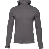 Black Diamond Men's Coefficient Fleece Hoody Granite Välikerrospuserot S