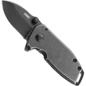 CRKT Squid Compact, Black pocket knife, Lucas Burnley design