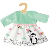 Heless Penguin doll dress 28-35 cm