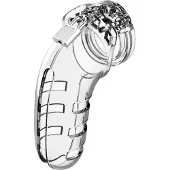 Shots Mancage #06 Chastity 5.5" - Cock Cage Clear