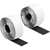 DeLOCK – Hook-and-loop tape self-adhesive L 5 m x W 50 mm black (19073)
