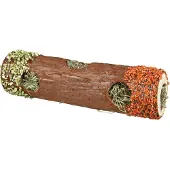 Trixie - Pure Nature Tube Tunnel with Hay Brown 30 cm Ø 9 cm - Pieneläimet - Pesät ja häkkitarvikkeet - Leikkitunnelit ja Putket