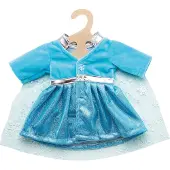 Heless Doll dress Ice Princess with Cape 35-45 cm