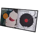 Studio 57 Kehys 2 x 12" vinyylilevyille (musta)