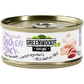 Greenwoods 48x70g Delight kanafilee ja ankka kissan märkäruoka