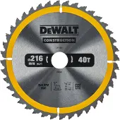DeWalt DT1953-QZ pyörösahanterä 216x30mmx40T, 1 kpl