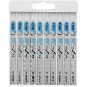 Bosch Accesorios Pistosahanteräsetti ''Basic for Metal'' T218A; T118G; T118A; T118B; 10 kpl.