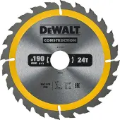 DeWalt Katkaisuterä puulle Construction; 190x30 mm; Z24