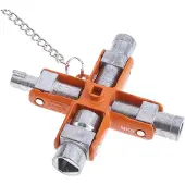 Bahco kaappiavain MK9, 9 profiilia