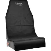 Britax kurasuoja, istuinsuoja autoon Mustassa suojassa isofix-reiät
