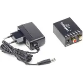 Gembird DSC-OPT-RCA-001, 32, 44.1, 48, 96 kHz, 0,5 W, 5 V, 41 mm, 51 mm, 26 mm
