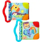 Bright Starts | 2-in-1 Puru- ja kangaskirja
