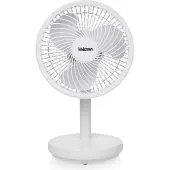 Tristar VE-5841 ladattava USB-pöytätuuletin, 16,5 cm, 4 nopeutta, valkoinen