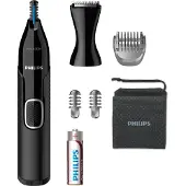 Philips Series 5000 NT5650/16 -nenä-, korva- ja kulmakarvatrimmeri, musta