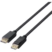 Deltaco DisplayPort 1.4 LSZH -kaapeli, jossa 8K, 4 m, musta