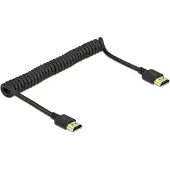 DeLOCK – HDMI Coiled Cable 4K 60 Hz (84967)