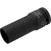 Bahco K7806M-24, Impact socket, Black, 1 head(s), 1/2", Metric, 24 mm
