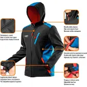 GRUPA TOPEX HD+ softshell-takki, koko XL
