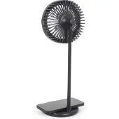 Gembird table fan with lamp and wireless charger - TA-WPC10-LEDFAN-01