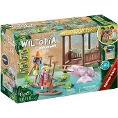Playmobil Wiltopia-jonossa Kulkua Jokidelfiinien Kanssa
