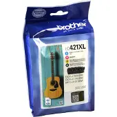 Brother LC421XLVALDR, 500 sivua, 1 kpl, Monipakkaus