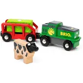 BRIO 36018 Farm Battery Train - Multi/patterned - ONE SIZE