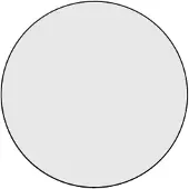 vidaXL Seinäpeili musta Ø 60 cm pyöreä