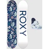 Roxy Poppy Package + Poppy XS 2024 Kids Lumilautapaketti uni Koko 90