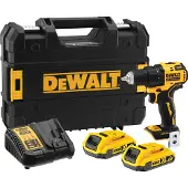 DeWalt DCD708D2T-QW, Akkuruuvinväännin, Pistoolikahva, Musta, Keltainen, 1650 RPM, 450 RPM, 26 Nm