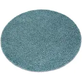 Rugsx Matto soffi pyörä shaggy 5cm sininen