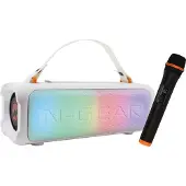 N-Gear Kaiutin M. Mikrofoni/valo - Blazooka 703 - Langaton - Val - - OneSize - Kaiuttimet