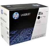 HP Värikasetti Musta 81A 10.5K