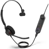 Jabra YOU'RE ON Engage 50 II Link MS USB-A -stereokuulokemikrofoni, musta