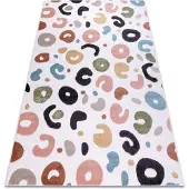 Rugsx Alfombra FUN Spots para niños lugares crema 180x270 cm