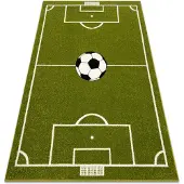 Rugsx Matto mundial jalkapallokenttä, jalkapallo - vihreä