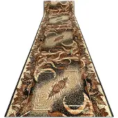 Rugsx Matto bcf lehti beige (agawa) 140 cm