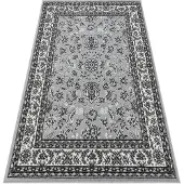 Rugsx Alfombra BCF Morad KLASYK clásico - gris 160x220 cm