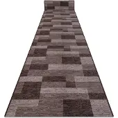 Rugsx Kumipäällysteinen päällyste icona ruskea 120cm