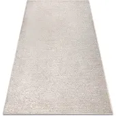 Rugsx Matto - matton santa fe beige 33 sileä, yhtenäinen, yksivärinen