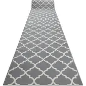 Rugsx Matto bcf morad trelis marokkolainen apila harmaa / kerma 60 cm