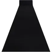 Rugsx Kumipäällysteinen päällyste rumba musta 70 cm