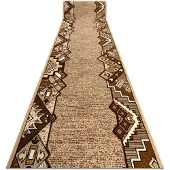 Rugsx Alfombra de pasillo BCF BARYTON beige 70 cm 70x120 cm