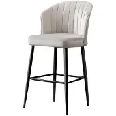 Skye Decor Sarja 2 baarituolia Rubi, beige
