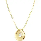 Nomination Domina yellow gold tear drop kaulakoru 240402/015